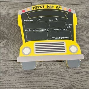 Wexford chalk board sign for first and last day of school